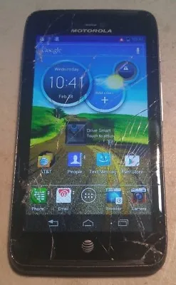 Motorola ATRIX HD 8GB MB886 Black (AT&T) - FULL FUNCTIONS - READ BELOW • $22.95