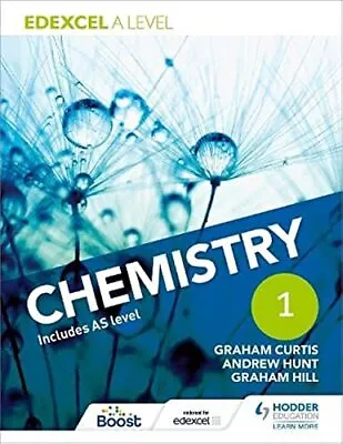 Edexcel A Level Chemistry Student Book 1 By Hill Graham Book The Cheap Fast • £7.99