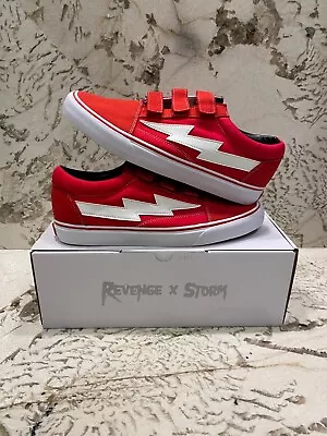 Revenge X Storm Vans Red Straps Multiple Sizes Authentic Next Day Shipping • $109.99