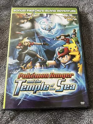 Pokemon Ranger And The Temple Of The Sea DVD With Pikachu's Island Adventure • $9.99