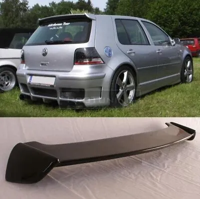 Fiberglass Rear Door Roof Spoiler For VW Golf IV MK4 Hatchback • $200.83