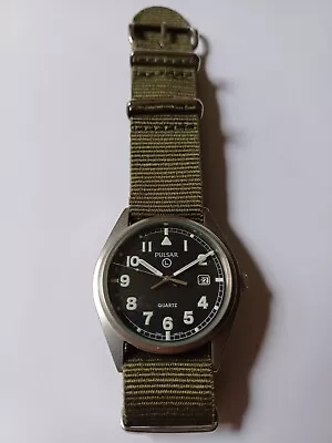 Pulsar G10 Military General Service Issue Watch Ref P47168/17 Dated 2017 • £23