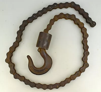 VTG Yale Towne Pul-Lift Ratchet Hoist 5-ft Roller Chain & Hook Replacement Part • $49.95