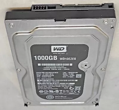 Western Digital 1000GB 1TB Hard Drive 3.5  SATA Lll HDD 64MD Cache WD10EZES • £34.99