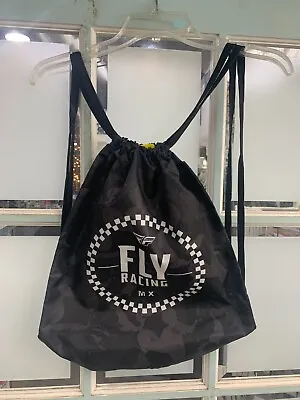 Fly Racing MX ATV Quick Draw Bag Gym Bag Black Grey White 28-5219 • $11.92