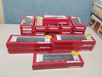 Lot Of 20 Ho Scale Mantua Train Cars With Boxes • $30