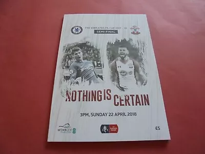 2018 FA CUP SEMI-FINAL - CHELSEA V SOUTHAMPTON  • £2.99