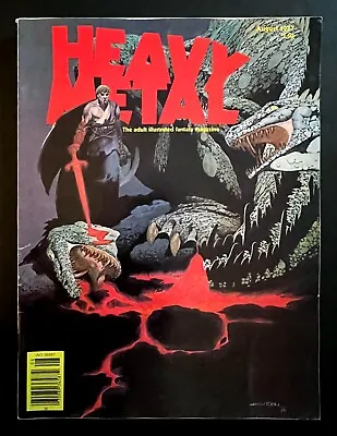 HEAVY METAL MAGAZINE #5 August 1977 Bernie Wrightson Cover Corben Moebius Art • $49.99