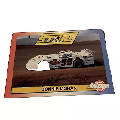 90s Arizona Stars Dirt Track Racing Donnie Moran Autograph Signed Card #37 • $11.79