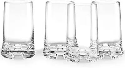 $47.99 • Buy Dansk Glasses Kobenstyle Hiball 16 Oz Clear  - Set 4