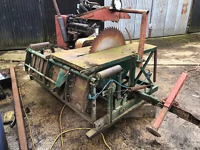 McConnel Mobile Diesel Saw Bench • £1300