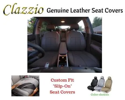 Clazzio Genuine Leather Seat Covers For 2009-2018 Toyota Venza Black • $599