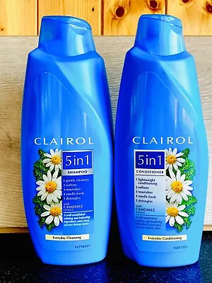 CLAIROL 5 In 1 Shampoo & Conditioner With Chamomile Extracts700 Ml Each (Set) • £12