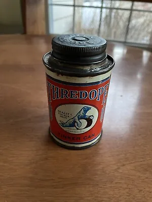 Vintage THREDOPE Tinker Can Seal It Tite As A Drum Screw Top Can Coleman Company • $29