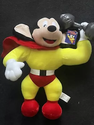 2003 MIGHTY MOUSE PLUSH TOY  VIACOM 18” W/Tags • $45