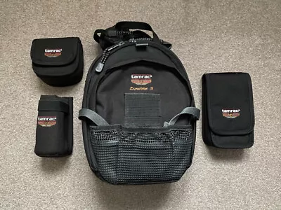 £44.99 • Buy VGC Tamrac 5273 Expedition 3 Photo Camera Backpack Black With Side Pockets DSLR