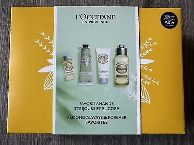 L'Occitane Amande Almond Always & Forever Favorites Kit Gift Set NEW • $25.75