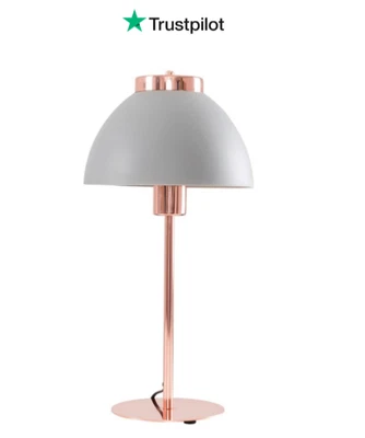 £12 • Buy Mella Mushroom & Copper Table Lamp BNIB