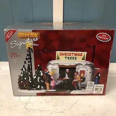 Lemax Christmas Village Christmas Vintage Tree Lot 73644 Airstream Trailer • $69