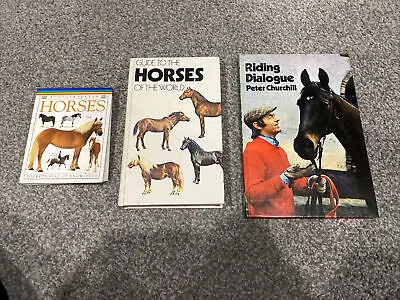 £10 • Buy Horse And Pony Books X3