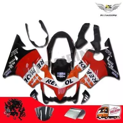 NTU Injection Mold Fairing Orange ABS Kit Fit For Honda 2004-2007 CBR600F4I T026 • $469.99