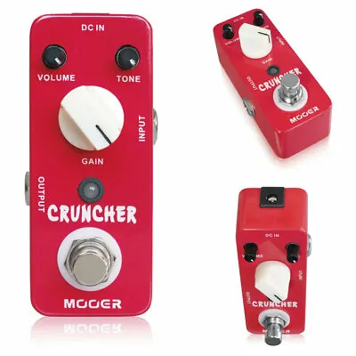 MOOER Cruncher Guitar Effects Pedal From Japan • $105