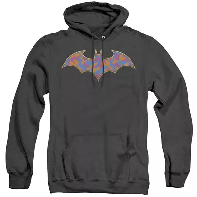 BATMAN GOLD CAMO Licensed Hooded Sweatshirt Heather Hoodie SM-3XL • $47.95