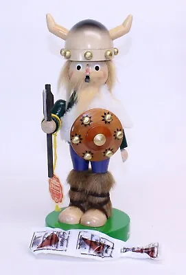 STEINBACH GERMAN WOODEN SMOKER “VIKING”  S800 NEW - No Nutcracker • $199