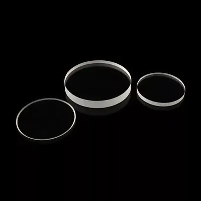New Round 1mm-2.5mm Thick Flat Watch Sapphire Crystal Replacement Size 30mm-34mm • $12.99
