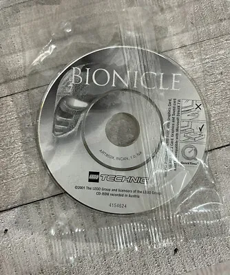 LEGO Technic Bionicle PC CD-ROM Computer Game Disc 2001 Sealed • $17.10