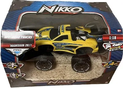 Nikko R/C Remote Controlled 1-18 Scale Off-Road Truck Jeep Wrangler Kids Toy • £24.99