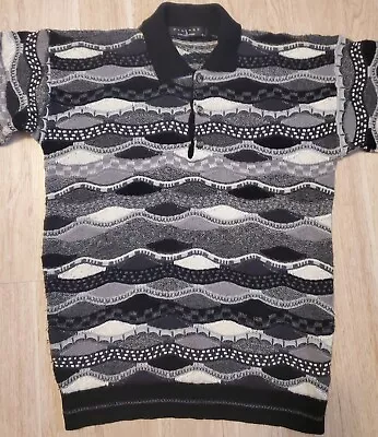 Vtg 90's Protege Sweater  COOGI STYLE  Men's L Pullover Biggie Hip Hop Cosby EUC • $84.29