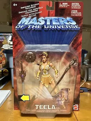 Teela MOTU 2002 Masters Of The Universe 200x Action Figure Gold Variant New • $35