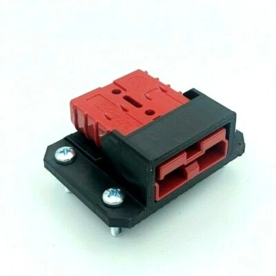 $24 • Buy Anderson Plug Cover Single Surface Mount Holder Inc Red 50A 4WD Camping Solar