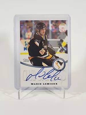 1999-00 Topps Premier Plus Club Signings Auto Mario Lemieux • $254.41