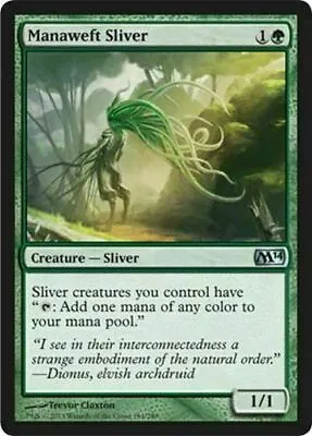 Manaweft Sliver ~ Magic 2014 [ Excellent ] [ Magic MTG ] • £2.48