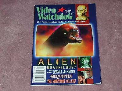 VIDEO WATCHDOG # 106 ALIEN Quadrilogy Jekyll & Hyde Harry Potter Free Ship • $12