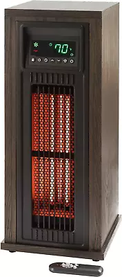 23'' 3-Quartz Infrared Tower Heater With Oscillaton Remote Control And Timer 3 • $145.99