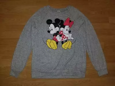 Kohls Disney Mickey Minnie Mouse Light Fleece Sweater SOFT M Medium NEW NWT  • $17.99