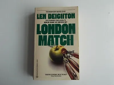 £7.50 • Buy Len Deighton London Match Ballantine Books 1991 USA Paperback No.33268