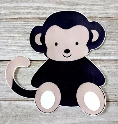 Jungle Monkey Wall Safe Sticker Animal 8.5 Inch 1pc • $5.79