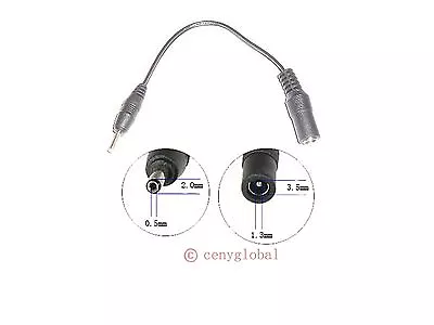 $4.99 • Buy 3.5/1.3mm To 2.0/0.5mm Power Convertor For Nokia Cellular Phone Charger Adapter