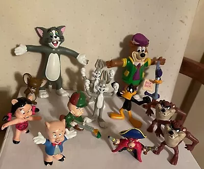 Vintage Looney Tunes Figures Lot Of 13 Toys PVC Figurine WB Cartoon Character • $24.99