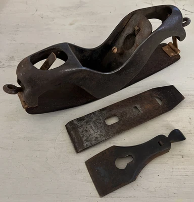 £88.92 • Buy Type 2 1871-1878 Stanley #13 Bailey’s Patent Pre-lateral Circular Compass Plane