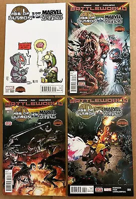 Age Of Ultron Vs  Marvel Zombies   #1-4   Complete Mini-Series Set!   NM • $18.50