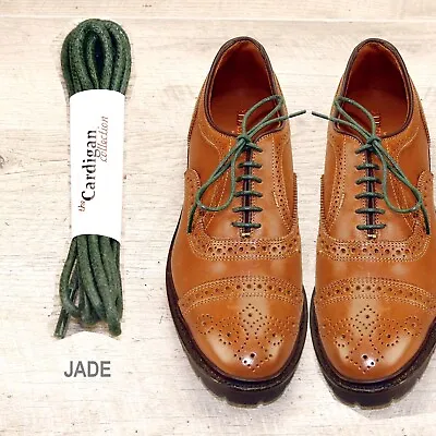 JADE Waxed Cotton SHOELACES Laces (any Qty = One Ship Charge) Allen Edmonds • $3