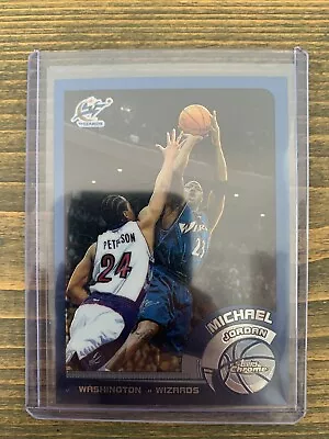 Michael Jordan 2002-03 Topps Chrome #10 Washington Wizards HOF!! GOAT!! • $1.99