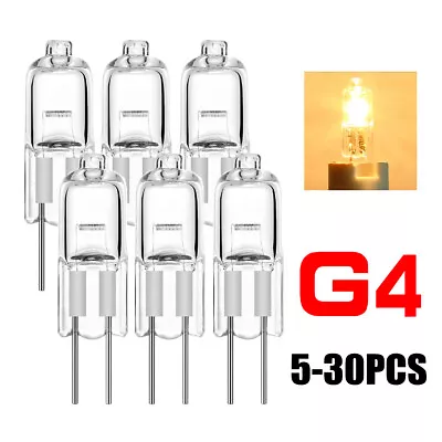 £4.12 • Buy 5-30 Pieces G4 10W 20W Halogen Light Bulbs Cooker Hood Bulbs Capsule Lamps 12v