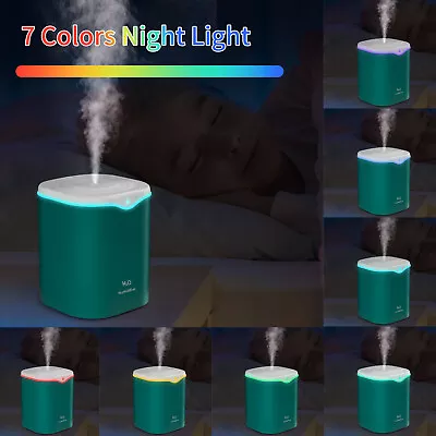 2000ml Quiet Ultrasonic Humidifier 2-in-1 Diffuser Cool Mist Maker W/ LED Light • $16.91