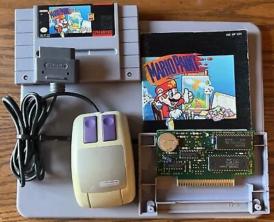 Mario Paint (Super Nintendo Entertainment System 1992) • $69.99